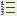 Numbered list Numbered list icon